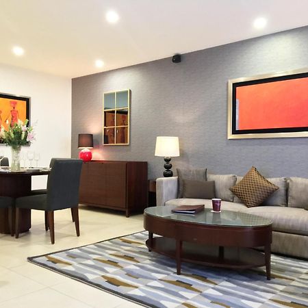 Oakwood Residence Xangai Exterior foto